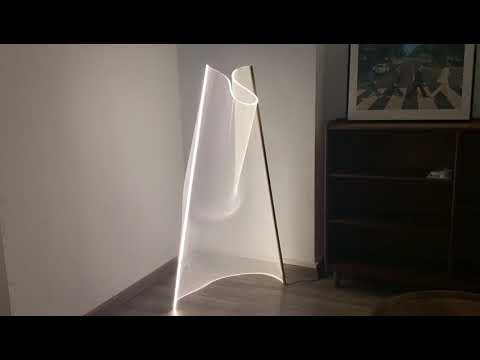 Crystal LED Floor Lamp
