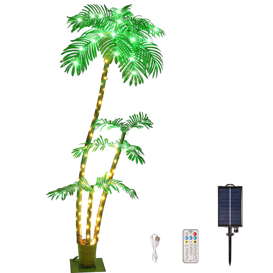 1pc Lighted Palm Tree