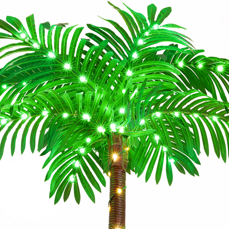 rtificial Lighted Palm Tree Party Decorations for Outside Indoor Patio Decor