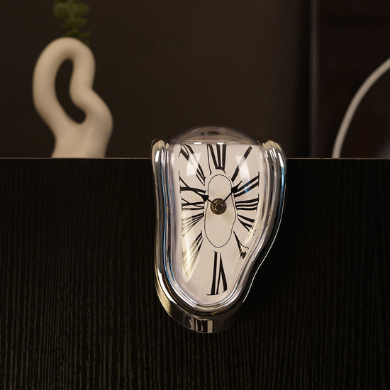 Dali Melting Clock | Silver