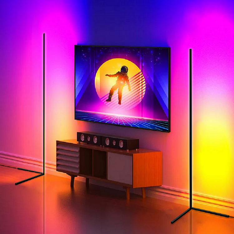 Modern Mood Lighting with Remote Control & Music Sync
