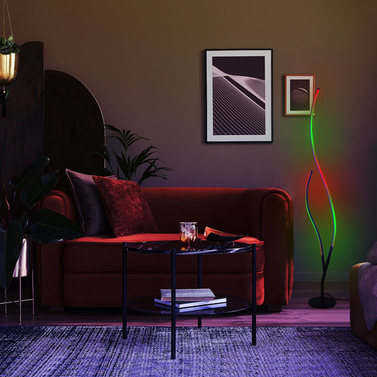 RGB Ripple Floor Lamp